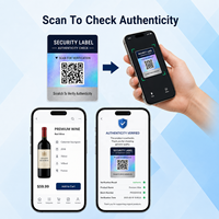 Etiquetas de Seguridad de Papel Personalizadas de Fábrica, Etiquetas a Prueba de Manipulación, Hoja de Etiquetas Troqueladas, Etiqueta con Código QR Rastreable