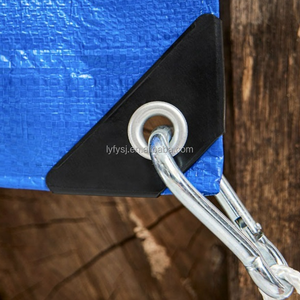 Bâche en PE imperméable et durable <span class=keywords><strong>pour</strong></span> usage agricole, camions et abris extérieurs, avec protection UV et œillets renforcés - Product Image 3