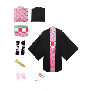 Conjunto <span class=keywords><strong>de</strong></span> Ropa Interior Masculina para Adultos, Estilo Kimono <span class=keywords><strong>de</strong></span> Anime para <span class=keywords><strong>Cosplay</strong></span> <span class=keywords><strong>de</strong></span> Tanjirou Kamado y Nezuko - Product Image 2