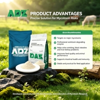 Additifs alimentaires pour volailles, liant multi-usages contre les mycotoxines, améliore l'immunité, améliore les performances de production animale