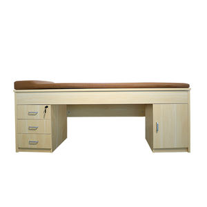 Letto Medico in Legno con Contenitore per Camera da Letto Privata, Personalizzabile, per Ospedali e Cliniche - Product Image 1