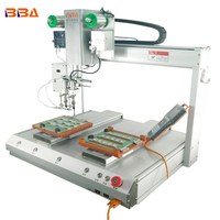 Robot de Soldadura de 5 Ejes con Rotación en los Ejes XYZ, Robot Automático para Soldar Cables de PCB/USB/Datos, Máquina de Soldadura de Hierro
