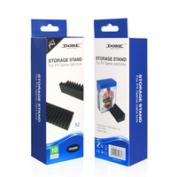 Support de rangement pour cartes de jeu Playstation 4 PS4, boîtes de jeux, supports de disques, 2 pièces emballées, DOBE TP4-1813
