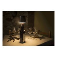 Oem prix raisonnable extérieur étanche sans fil led batterie rechargeable lampe de table sans fil pour restaurant