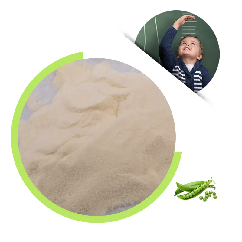 Click NO-GMO Organic 85% Pea Protein Powder 25kg And Kinds Of Tasteless Plant Protein From China Supplier