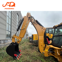 Chargeuse-pelleteuse Caterpillar 420F d'occasion, CAT 420F 4x4, chargeuse-tracteur-excavatrice avec peu d'heures de fonctionnement et en bon état