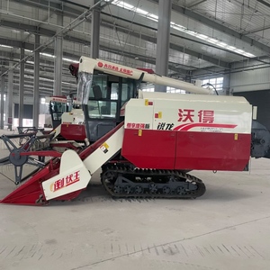 รถเกี่ยวข้าว <span class=keywords><strong>FMWORLD</strong></span> 4LZ-8.0 คุณภาพสูง มือสอง ขนาดเล็ก ยี่ห้อ <span class=keywords><strong>FMWorld</strong></span> แบบตีนตะขาบ ราคาดี - Product Image 4