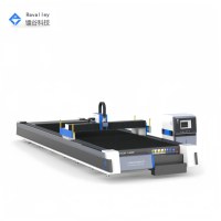 Machine de découpe laser matel 6000W contrôle de refroidissement par Air Rexroth Rails de guidage économie d'énergie 20mm portique Fiber matel machine de découpe