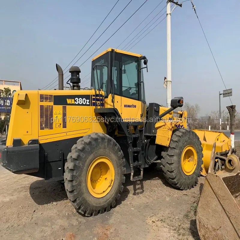 Se Komatsu WA380-6 cargadora de ruedas de Komatsu cargadora de ruedas WA380