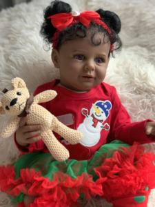 After High 4 hombres con kit <span class=keywords><strong>de</strong></span> pelo Squishy articulado <span class=keywords><strong>sueño</strong></span> africano Mizi 60cm ropa Anna Reborn Dolls - Product Image 5