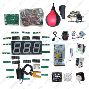 판매용 코인 작동식 스트리트 오락실 전자 해머 복싱 유럽형 아케이드 복싱 펀치 머신 메인보드 키트 - Product Image 5