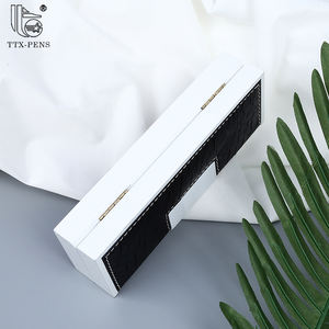 Juego de Regalo VIP Empresarial Personalizado Clásico TTX, Bolígrafo de Metal con Caja de Cuero, Tinta Alemana, 800m de Longitud de Escritura - Product Image 3