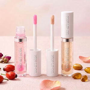 Aceite Labial Vegano de Marca Privada HKH con Vitamina C, Colágeno, Ácido Hialurónico, Jojoba y Rosa Mosqueta, Humectante Nutritivo, Voluminizador e Iluminador - Product Image 1