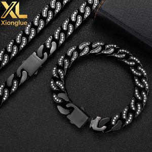 Collar de Plata de Ley 925 con Trébol, Diseño Personalizado de Fábrica, OEM/ODM, Joyería Fina de Lujo, Estilo Hip Hop para Hombre y Mujer, Cadena con Eslabones de Moissanita - Product Image 3