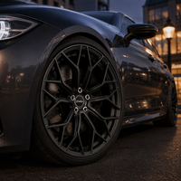 Jantes forgées ZhiGu Premium 18-22 pouces 5x120 5x112, noir mat, à rayons en Y, jantes sport de luxe pour BMW M3 Mercedes, livraison en 15 jours