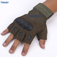 Zennison 2025 Vente chaude Gant tactique demi-doigt pour une conduite sûre en plein air en nylon polyester durable et matériau Oxford