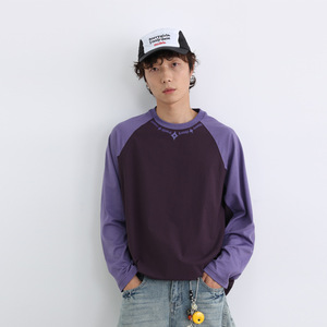 Camisetas de Manga Larga Raglán Unisex al por Mayor, <span class=keywords><strong>Nueva</strong></span> Llegada de Lin, Camisetas de Manga Larga para Hombre de Alta Calidad con Serigrafía - Product Image 4