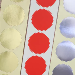 Etiquetas de Certificado con Logotipo Personalizado en Relieve, Sellos de Recompensa con Lámina Dorada - Product Image 6