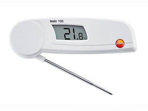 เทอร์โมมิเตอร์วัดอุณหภูมิอาหารแบบพับได้ Testo 103 ของเยอรมัน ลดราคาพิเศษ เทอร์โมมิเตอร์วัดอุณหภูมิอาหารแบบพับได้ Testo 103 ลดราคาพิเศษ เทอร์โมมิเตอร์วัดอุณหภูมิอาหารแบบพับได้ Testo 1 - Product Image 2