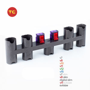 Support <span class=keywords><strong>mural</strong></span> pour <span class=keywords><strong>aspirateur</strong></span>, accessoire pour Dys V7 V8 V10, support de rangement pour accessoires, support de rangement pour outils de nettoyage - Product Image 1