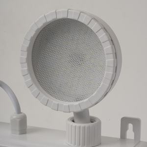 IP65 防水消防应急 LED 灯 双头 2*5W 可充电 6000K 日光铅酸电池 3 小时户外/室内使用 - Product Image 2