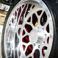 Jantes en alliage forgé SL 24x14 26x14 28x16 30X16 6X5.5 8X6.5 8X170 8X180 à déport profond polies pour Ford F-150 RAM 1500 RAM 3500