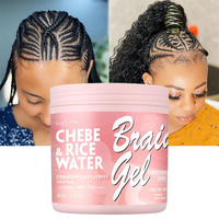 Luxfume Gel Coiffant Tresses et Locs Grande Taille 500 ml – Fixation Extra Forte, Formule Anti-Écaillage pour Extensions Capillaires et Tresses Box Braids