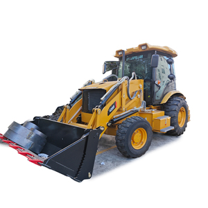 Chargeur frontal sur pneus CAT428F d'occasion Chargeur chenille <span class=keywords><strong>Pelleteuse</strong></span> rétrocaveuse - Product Image 1
