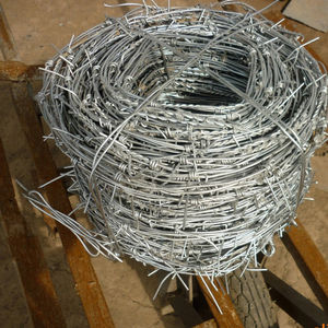 Оцинкованная железная проволока, катушка, ферма, пастбища, противолазание, обычная колючая проволока для рынка Южной Америки, двойная витая колючая проволока - Product Image 2