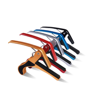 Capo de guitare en alliage de zinc de haute qualité Meilleur capo de requin acoustique pour instruments à cordes Échantillon gratuit disponible