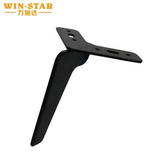 WINSTAR nero pesante mobili in metallo gambe accessori letto <span class=keywords><strong>tavolino</strong></span> TV Cabinet supporto gambe <span class=keywords><strong>divano</strong></span> piedi - Product Image 1