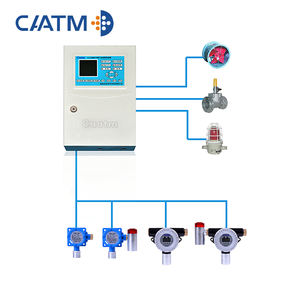 <span class=keywords><strong>Detector</strong></span> de Vazamento de Gás e Controlador de Alarme Digital CAATM CA-2100A com Display de Tubo, Liga de Alumínio, Entrada <span class=keywords><strong>4</strong></span>-<span class=keywords><strong>20mA</strong></span>, Suporta <span class=keywords><strong>4</strong></span> Detectores de Gás - Product Image 2
