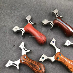 Tragbare Professionelle Outdoor-Schleuder aus Edelstahl, Jagd- und Überlebens-Projektilwerfer - Product Image 6
