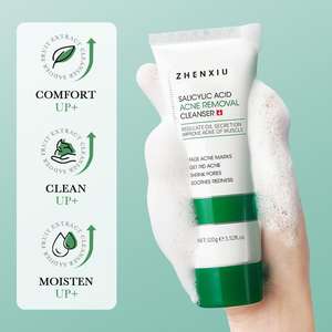 <span class=keywords><strong>Nettoyant</strong></span> moussant à l'acide salicylique Produit <span class=keywords><strong>nettoyant</strong></span> Contrôle de l'huile hydratante <span class=keywords><strong>Nettoyant</strong></span> doux pour le <span class=keywords><strong>visage</strong></span> - Product Image 4