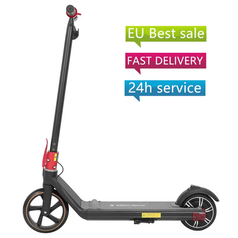 Ücretsiz kargo ab abd stok noel hediyesi kutusu kugookirin KIRIN Mini 2 150w 4ah katlanır 6.5 inç mini elektrikli scooter çocuklar için