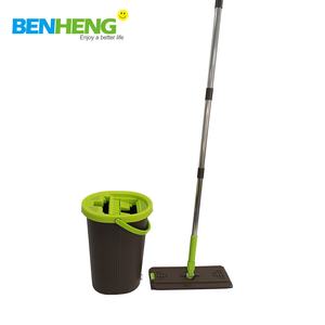 BENHENG Floor Mob Nettoyage Vadrouille plate et <span class=keywords><strong>seau</strong></span> Ensemble Nouveau <span class=keywords><strong>balai</strong></span> <span class=keywords><strong>à</strong></span> forte absorption en microfibre - Product Image 3