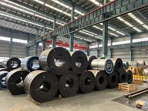 Pasokan produsen Cina hitam panas rollled a36 q195 q235 q355 ss400 rendah karbon 1 ~ 12m baja karbon koil logam tebal 6mm