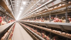Gabbia a Strati Tipo H Zincata a Caldo Durevole per Allevamento Avicolo ad Alta Densità e Produzione di Uova - Product Image 4