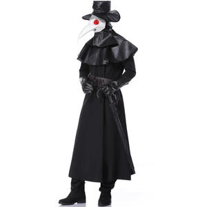 M-XL hommes peste oiseau docteur Costume Halloween Costume hommes sombre donjon pic bec film personnages - Product Image 2