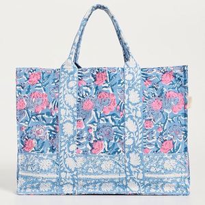 Custom All-Floral Embroidery Printed Waterproof Large Capacity Cotton Canvas Tote Handbags Women Open <b>Top</b> Portable Winter - Product Image 1