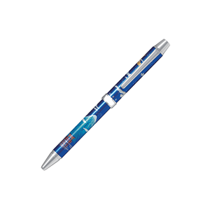 Stylo multifonction BTHM-3SR à trois fonctions, motif traditionnel japonais Ukiyo-e, stylo à bille bicolore, crayon mécanique, cadeau d'affaires - Product Image 6