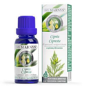 Aceite Esencial de Ciprés de Primera Calidad Marnys España, 15 ml, Aditivo Alimentario Natural Puro, Aroma para Uso en Aromaterapia - Product Image 1