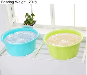 Estante colgante multifuncional para secado de ventanas, radiador plegable para el hogar, balcón, <span class=keywords><strong>Zapatero</strong></span> retráctil - Product Image 4