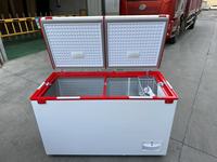 Congélateur coffre solaire DC en acier inoxydable 358L 12/24V, prix d'usine Malawi, pour usage commercial et supermarché