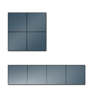 Dc24v địa chỉ lập trình RGB <span class=keywords><strong>LED</strong></span> Pixel Bảng điều chỉnh 40x40 20x80cm thông minh ứng dụng điều khiển DIY Mô hình graffiti văn bản hoạt hình hiển thị - Product Image 6