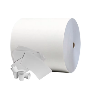 Thực phẩm lớp gỗ bột giấy độ dày cao cốc giấy nguyên liệu giấy mía bột giấy cốc nguyên giấy ống giấy thô bán buôn - Product Image 1