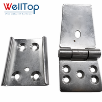 Charnière plate escamotable WELLTOP en stock, charnière dissimulée en fer pour canapé, lit, coffre, armoire