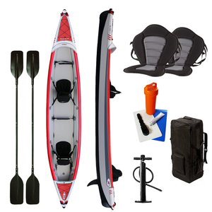 Zebec kxone fishing 2 person pvc drop stitch rowing boat inflatable pedal kayaking boat for high quality OEM