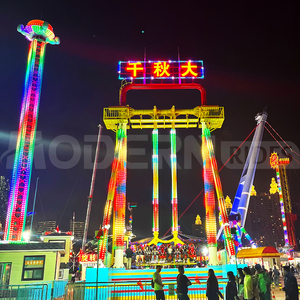 Manèges Super Swing Thrill Rides, construction en acier, certifiés CE, attraction de parc d'attractions pour adultes, pour utilisation en extérieur - Product Image 6