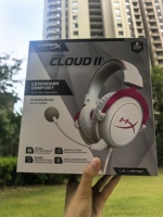 Headset Gaming DJ HyperX Cloud II Wired Active Noise Cancelling Over-Ear dengan Suara Surround 7.1, Chipset Realtek, Kontrol Sentuh, dan USB